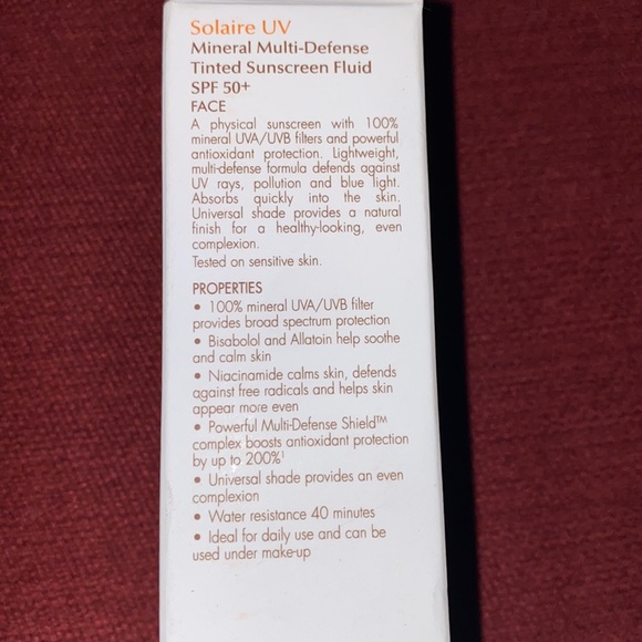 COPY - NEW Avène 50+ spf TINTED face sunscreen - Picture 4 of 6